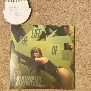 The Life of a Showgirl Vinyl Record Shiny Bug